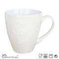 EMBOSSED WORDS ODER LOGO LOVELY BUNTE STONEWARE BECHER